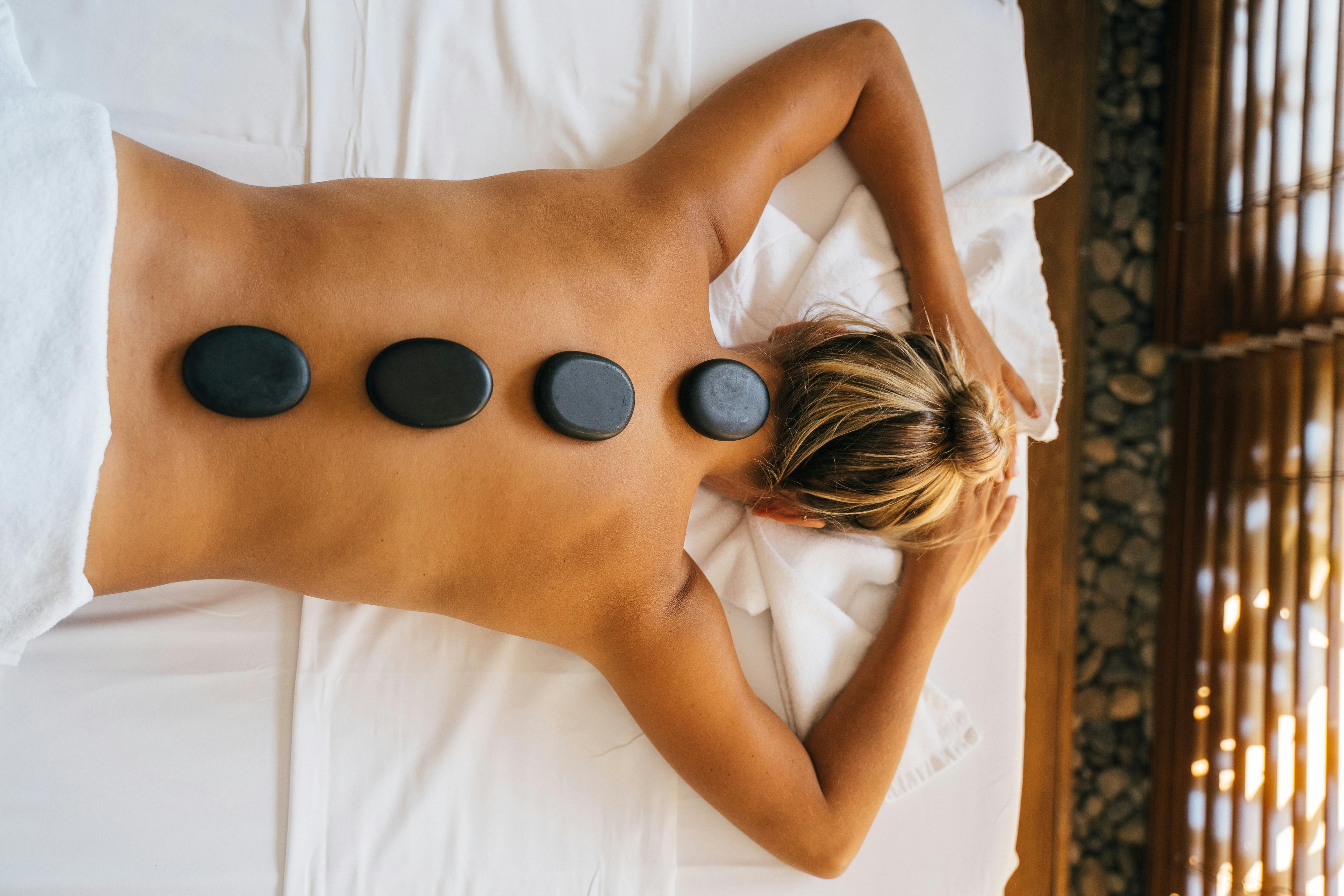 Luxury massage treatment room